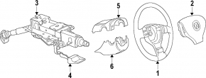 Steering column Audi A3 8V 15-20 mechanical with cardan joint