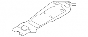 Infiniti Q50 14- RWD automatic transmission protection is worn, tears
