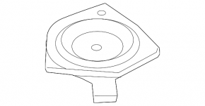 Torpedo speaker Porsche Panamera 10-16 Bose