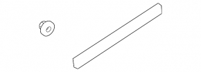 Lower rear left door trim for Infiniti FX35 FX45 03-06