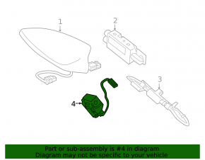 Radio Antenna Coil Chevrolet Camaro 16-