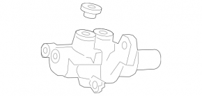 Mercedes A-class V177 19-22 brake master cylinder