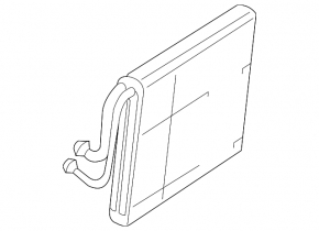 Mercedes C-class W205 15-17 Evaporator