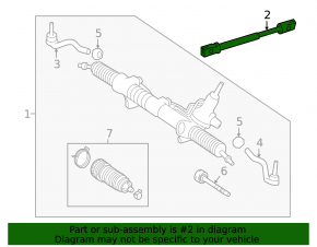 Steering cardan shaft Mercedes GLC 16-22
