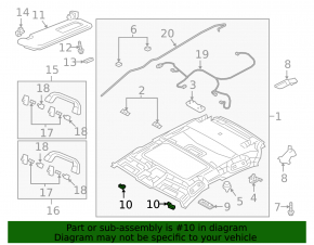 Mazda CX-90 24-26 black front left headlight