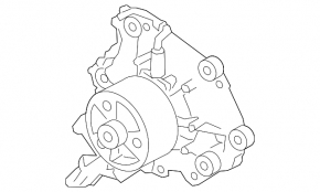 Water pump for Land Rover Range Rover Velar 18-23 2.0T
