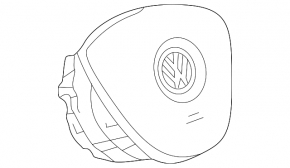Airbag in the steering wheel driver VW Jetta 19- GLI