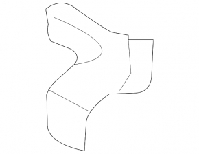 Rear stabilizer mounting bracket left Subaru Outback 15-19