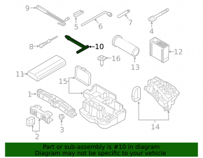 Box end wrench Audi A6 C8 19-