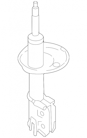 Shock absorber front left Kia Optima 11-15 JAPANPARTS