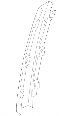 Door trim side rear left VW Passat 20-22