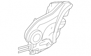 Rear left door lock Subaru XV Crosstrek 20-23
