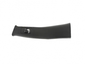 Center pillar trim, upper belt, left, Jeep Cherokee KL 14-23, black