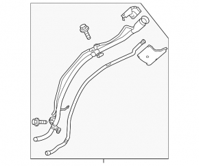 Fuel filler neck Toyota Rav4 13-18