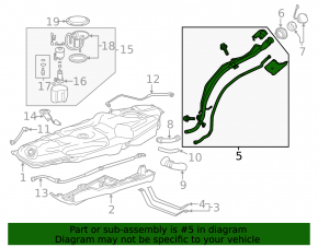 Toyota Rav4 13-18 Fuel Filler Neck