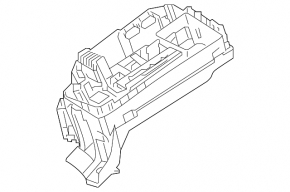 Fuse box housing underhood left Lexus UX200 19-