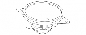 Hyundai Santa FE 19-23 Harman Kardon central dashboard speaker