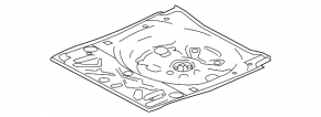 Trunk trough Mazda 6 13-21