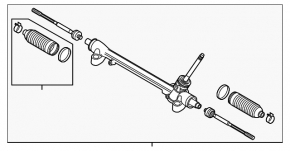 Steering rack Mazda CX-5 17-