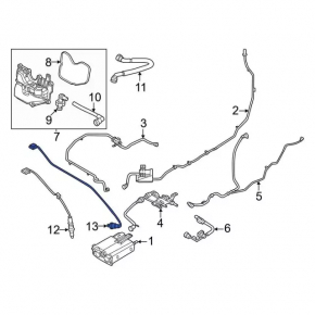 Lambda probe second Ford Escape MK4 20-22 hybrid, plug-In