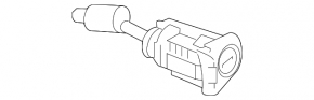 Front left door lock cylinder Audi A3 22-26