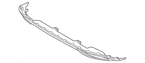 VW Jetta 19-21 rear bumper lip for exhaust