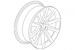 Wheel disk R18 Cadillac CTS 14- 10 spokes