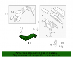 Air intake Hyundai Santa FE 19-20 2.4