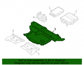 Volvo XC90 16-22 T8 Inverter Bracket