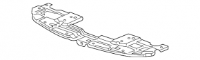 Front bumper support upper panel Chevrolet Trax 17-22
