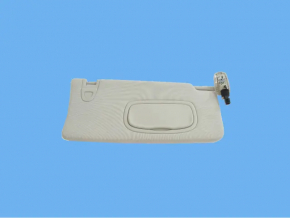 Right visor Jeep Compass 17-21 with backlight, gray, without hook
