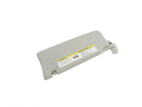 Right visor Jeep Compass 17-21 with backlight, gray, without hook