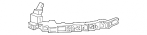 Front bumper mount under the right headlight Honda Accord 16-17