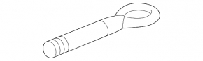 Tow Hook Honda HR-V 16-22 Rusty
