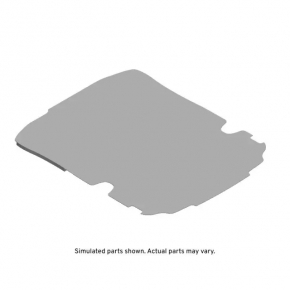 Trunk floor for Chevrolet Camaro 16-23 coupe, black