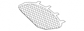 Front bumper grille left Mercedes A-class V177 19-22 structure