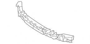 Mercedes GLC 300 20-22 AMG Front Bumper Absorber Pack