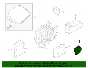 POWER SUPPLY COMPUTER CONTROL MODULE Mazda CX-50 23-25