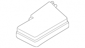 Cover of the fuse box under the hood Mazda 3 2.3 03-08