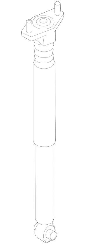Rear left shock absorber Mazda3 2.3 03-09