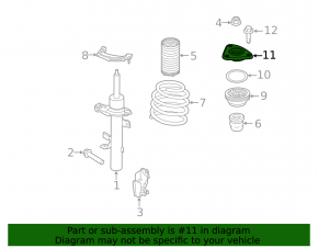 Front shock absorber support left Ford Escape MK3 13-