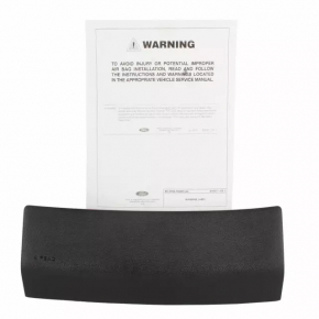 Black driver's knee airbag, left, Ford Edge 15-24