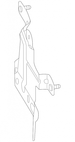 Blind Spot Sensor Bracket Right Mazda CX-5 16-16