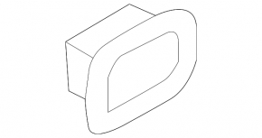 Engine mount support right BMW i3 14-21