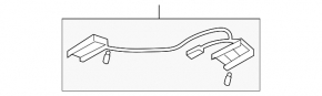 Infiniti G25 G35 G37 4d 06-15 passenger light