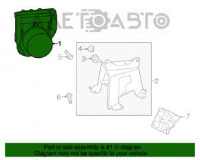 ABS ABS Toyota Highlander 14-16