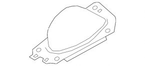 Trailing arm bracket rear left Lexus UX200 UX250h 19- upper