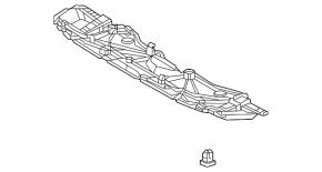 Front bumper guard for Toyota Rav4 19-24