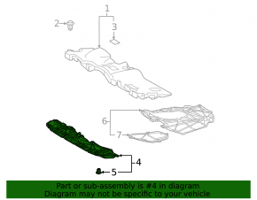 Front Bumper Guard Toyota Rav4 19- OEM