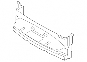 Lower radiator duct BMW 4 F32/33/36 14-20 M Pack